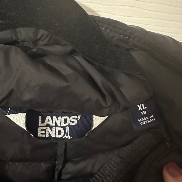Lands End packable Puffer jacket size XL/18 - Picture 4 of 5